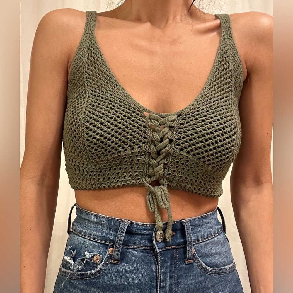 Beachy Woven Crop Top